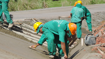 Concreto para pavimentação